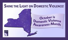 October is Domestic Violence Awareness Month