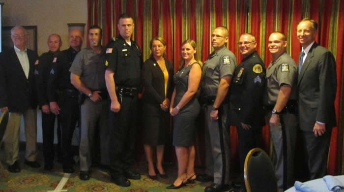 Saratoga County Prevention Council Law Enforcement Appreciation Breakfast: September 2011.  Officers named below were joined by District Attorney James Murphy, Prevention Council Executive Director Heather Kisselback, Supervisor Joanne Yepsen, and STOP DWI Coordinator Robert Murphy